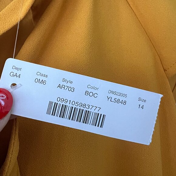 NWT NEW J crew Ruffle-front sheath dress in 365 crepe - Sz 14 - Picture 5 of 6